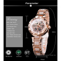 184 Forsining Fashion Damenuhr Top Marke Diamant Weibliche Automatische Mechanische Uhren Wasserdichte Leuchtzeiger Uhr